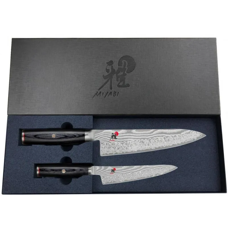 Miyabi 5000FCD Knife Set 2pc (13cm Shotoh   20cm Gyutoh Chef)