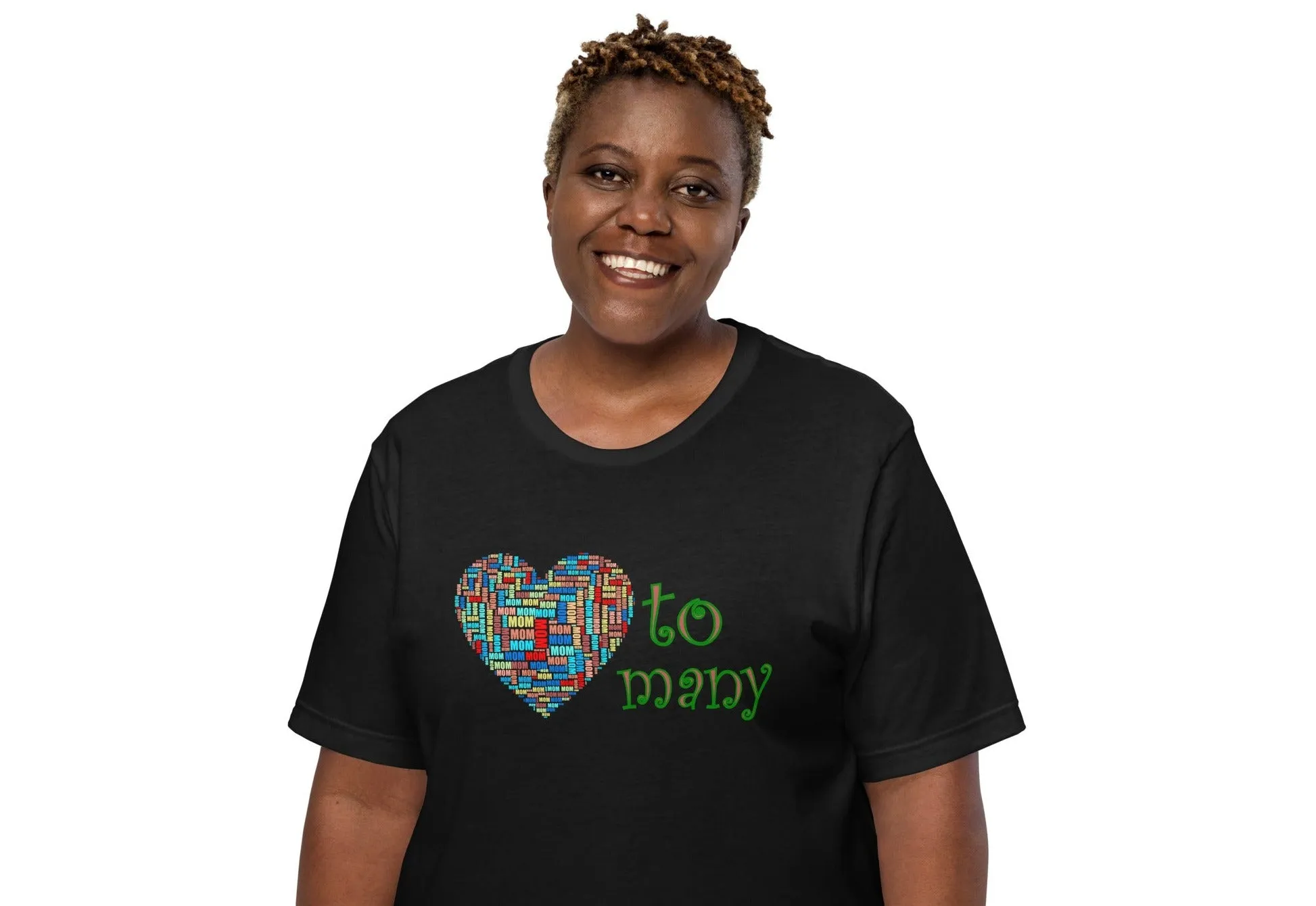 Mom To Many Unisex t-shirt