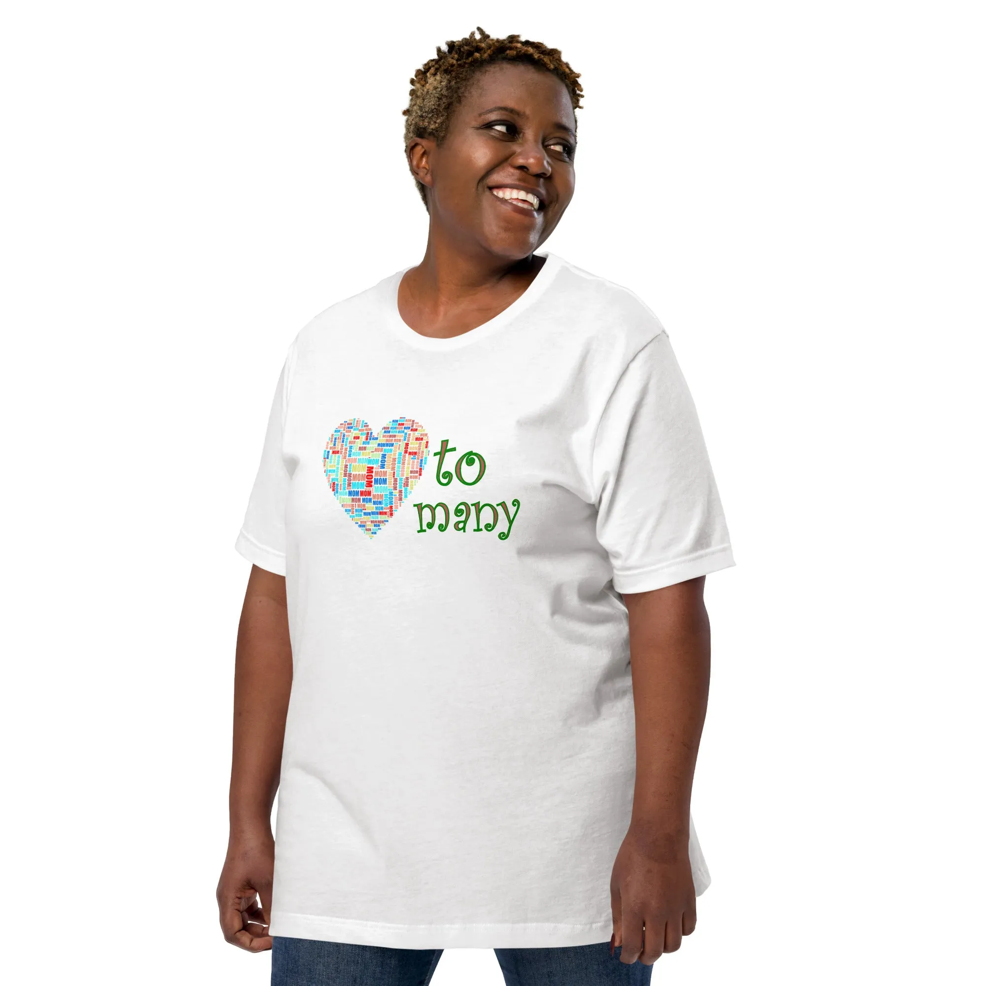 Mom To Many Unisex t-shirt