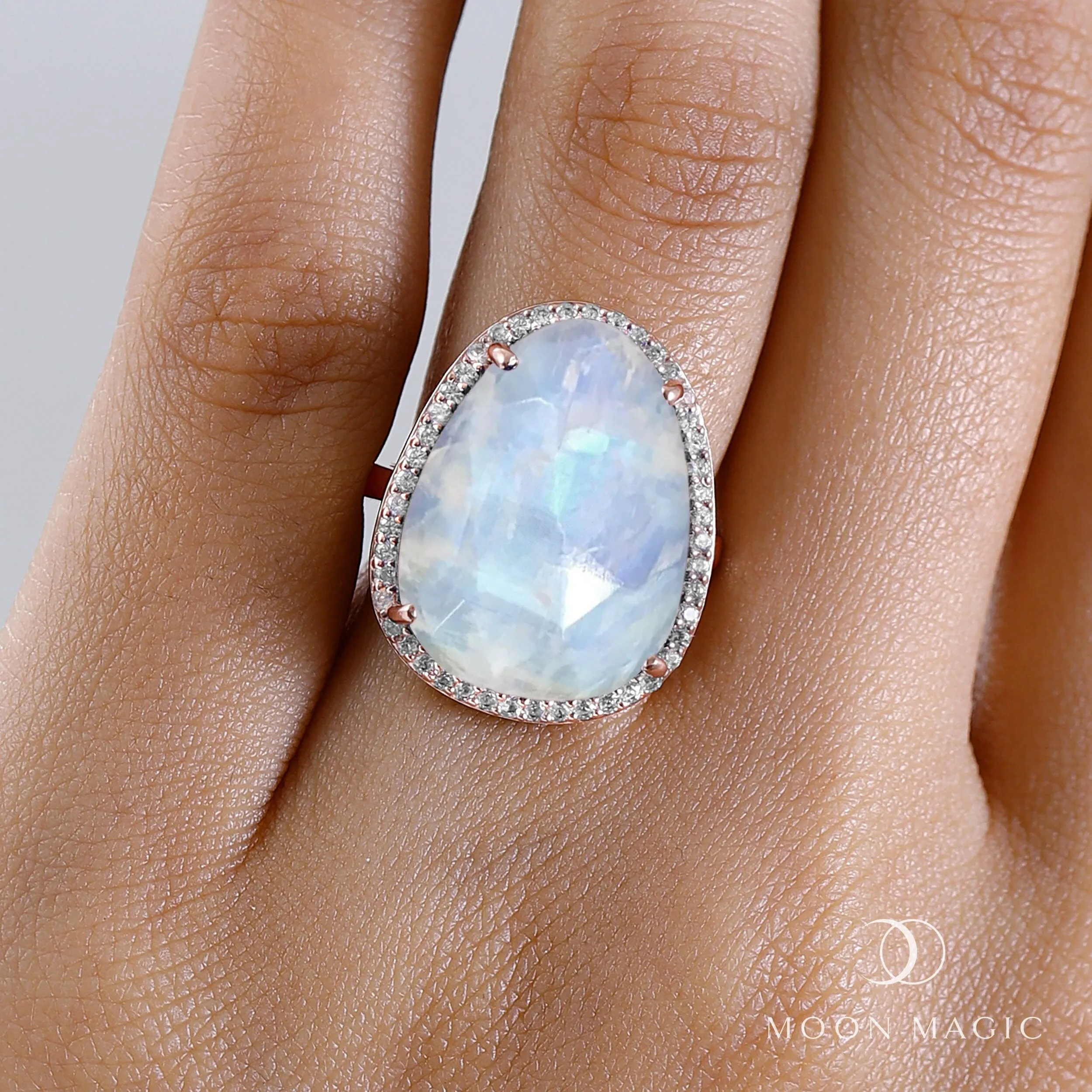 Moonstone Ring - Glamorous