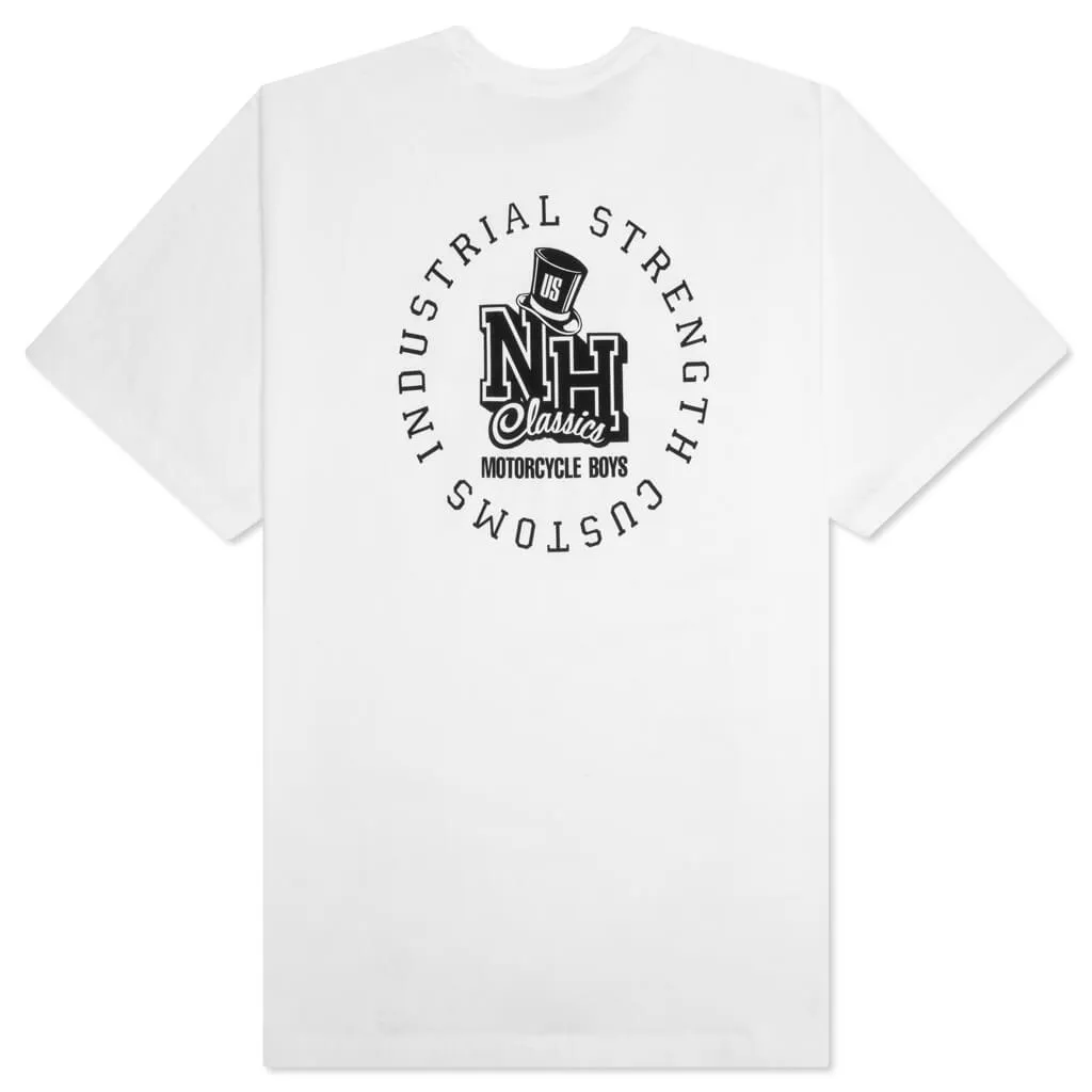 NH5 S/S CO Tee- White