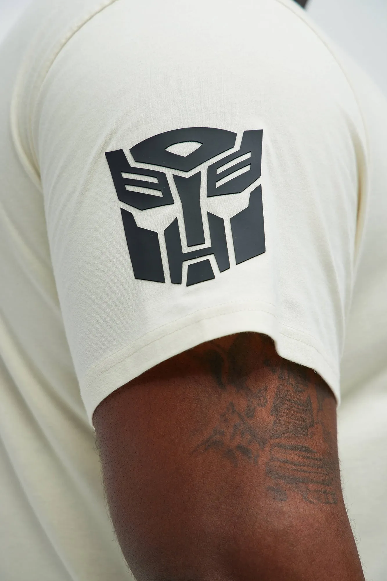 Optimus Prime Transformer Short Sleeve Tee - Off White