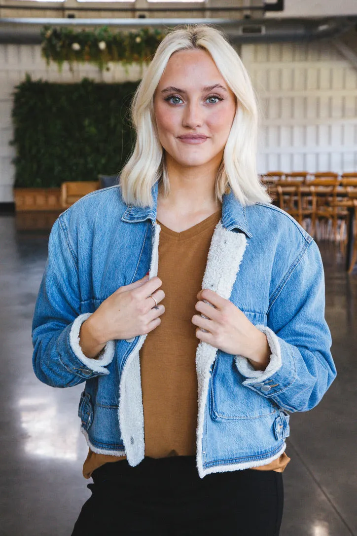 Rae Short Sleeve V-Neck Tee, Pale Brown