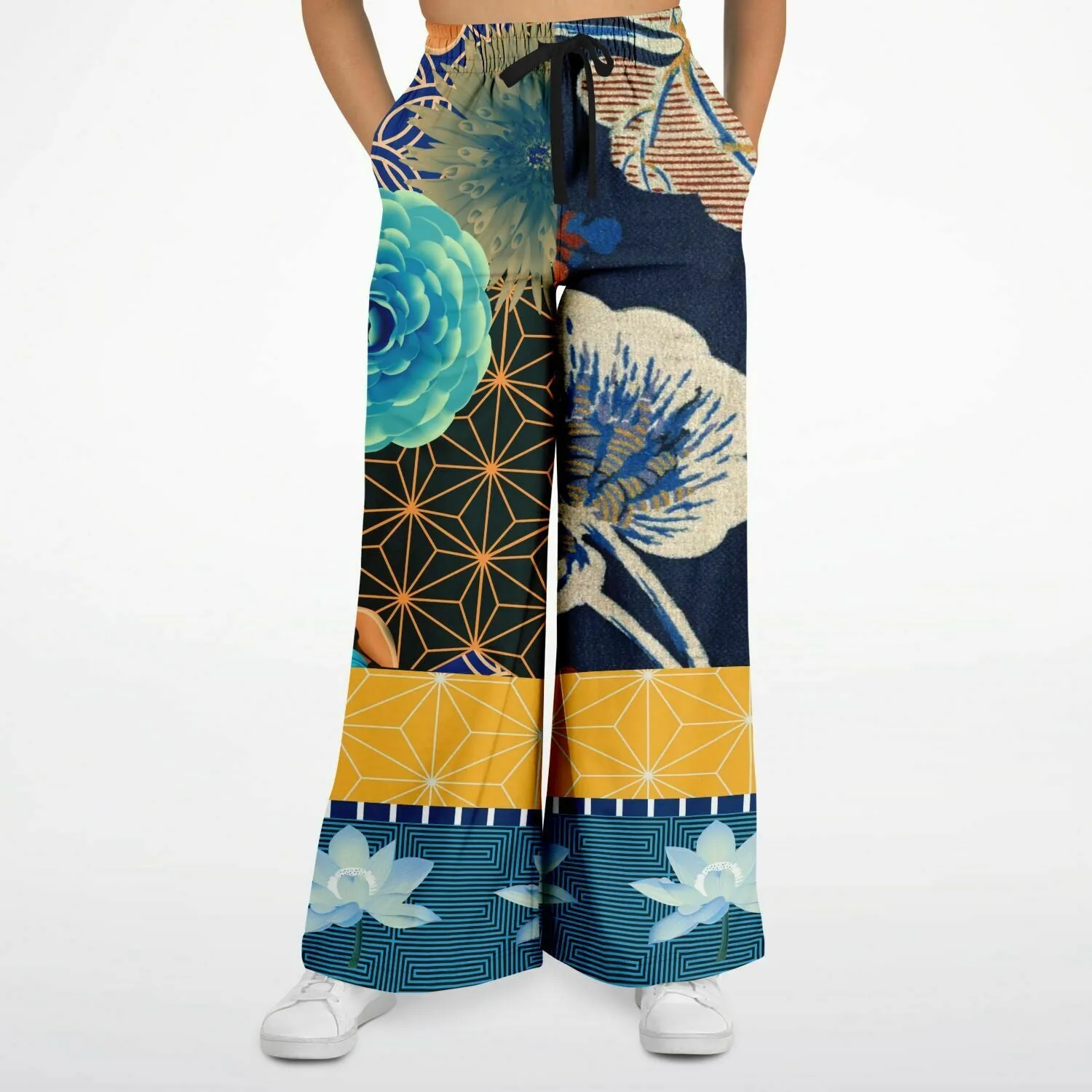 Remembering Divinity Eco-Poly Stretchy Phat Bellbottoms