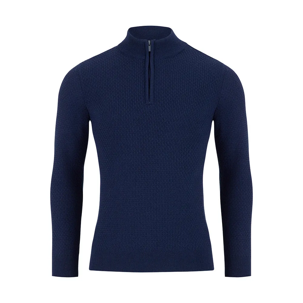 Remus Uomo 1/2 Zip - Navy