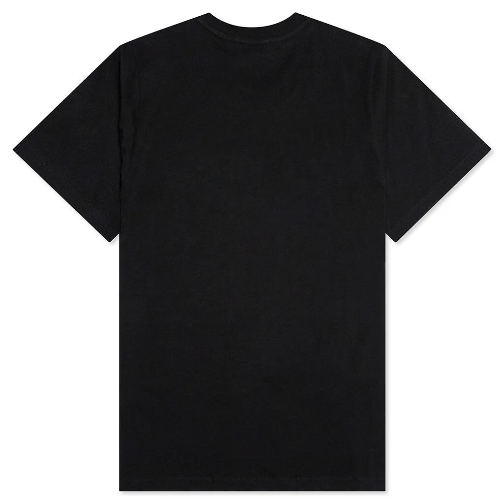 Scanned Logo T-Shirt - Black