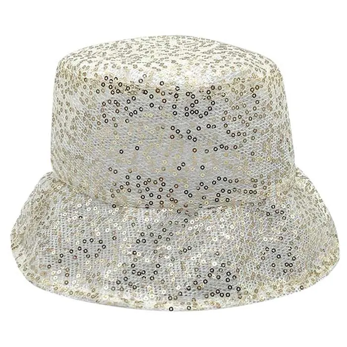 Sequin Bucket Hat