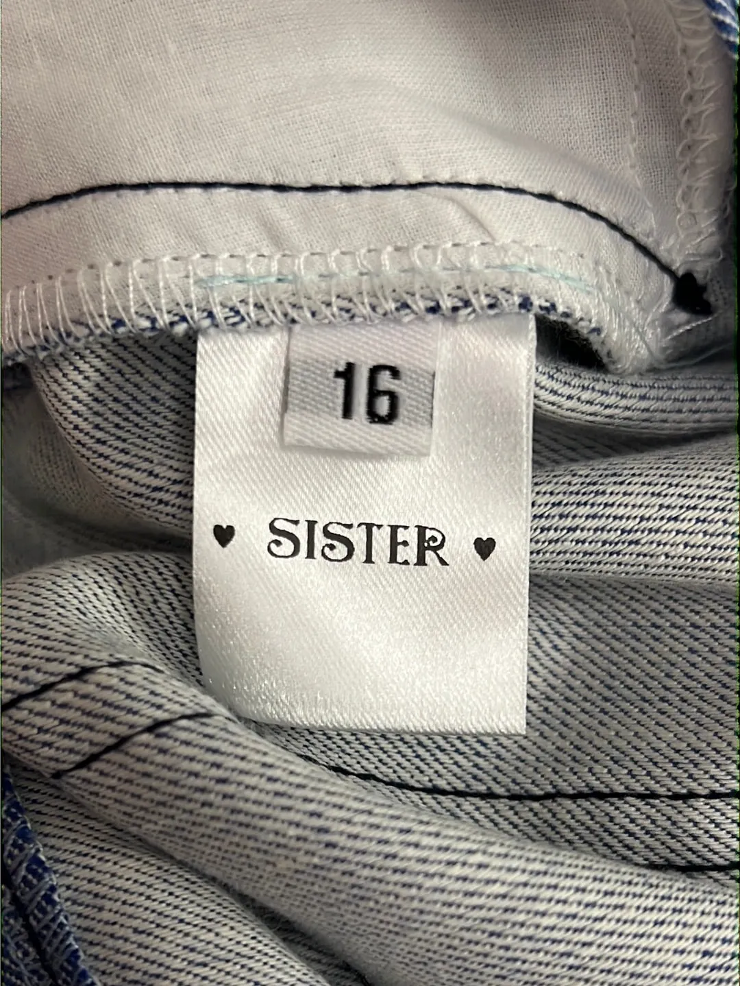 Size 16 - Sister Studios Blue Denim Skirt