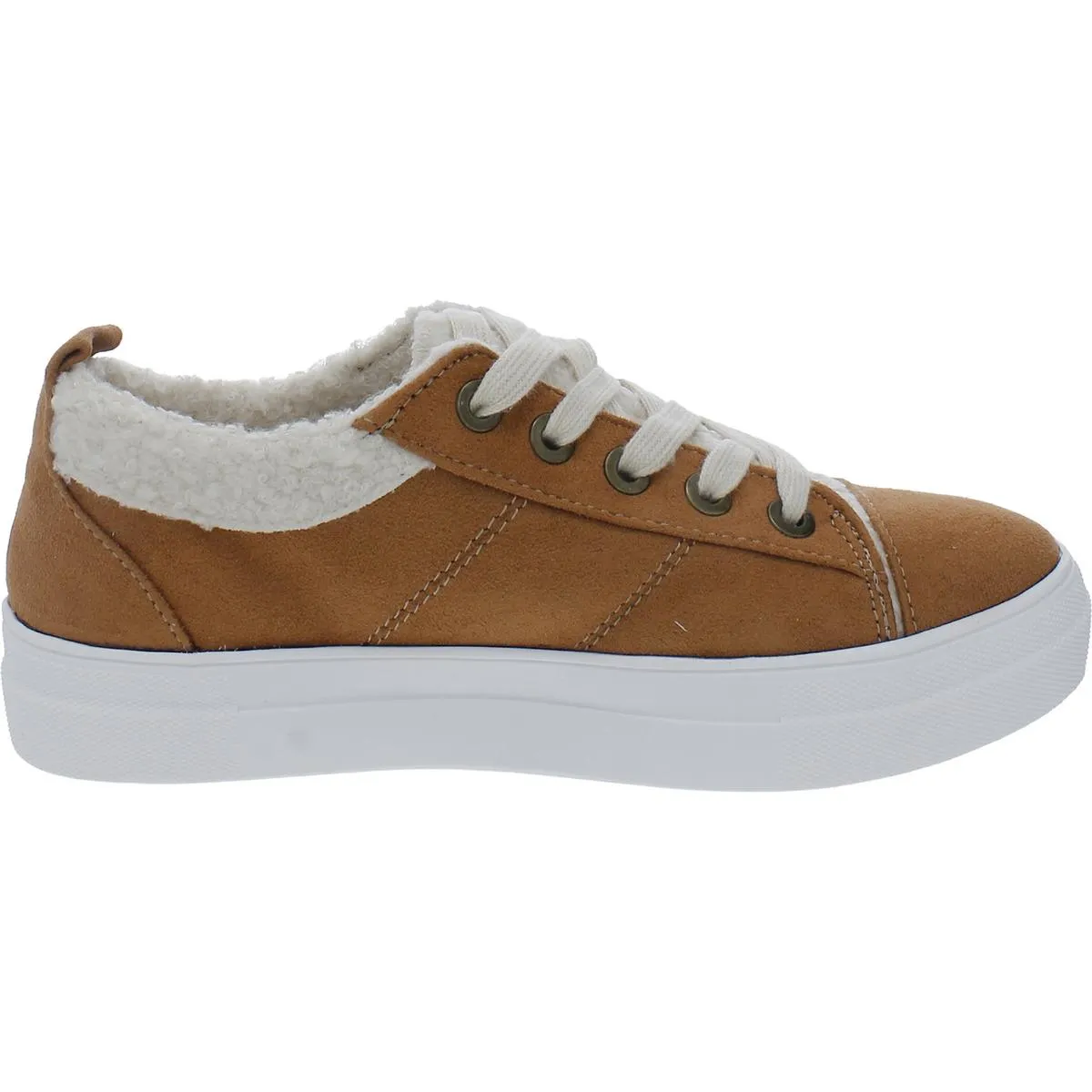 Soda Womens Endear-G Faux Suede Low Top Casual And Fashion Sneakers