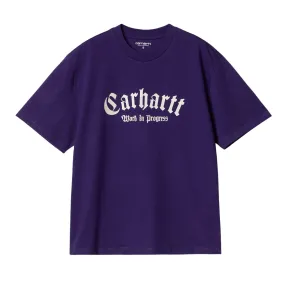 T-shirt Donna Carhartt WIP S/S Onyx Script Viola