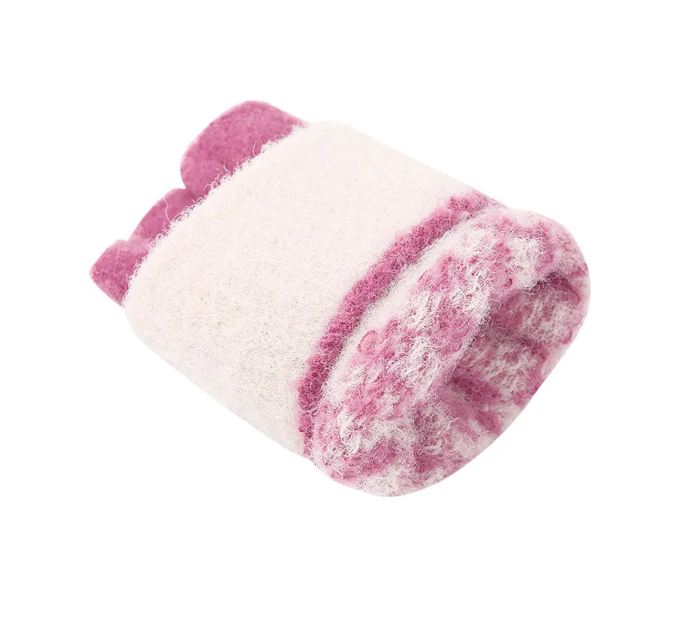 TARRAMARRA Kids Knit Fingerless Ultra Plush Knit Gloves