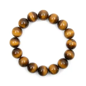 Tiger Eye - Gold, Bracelet