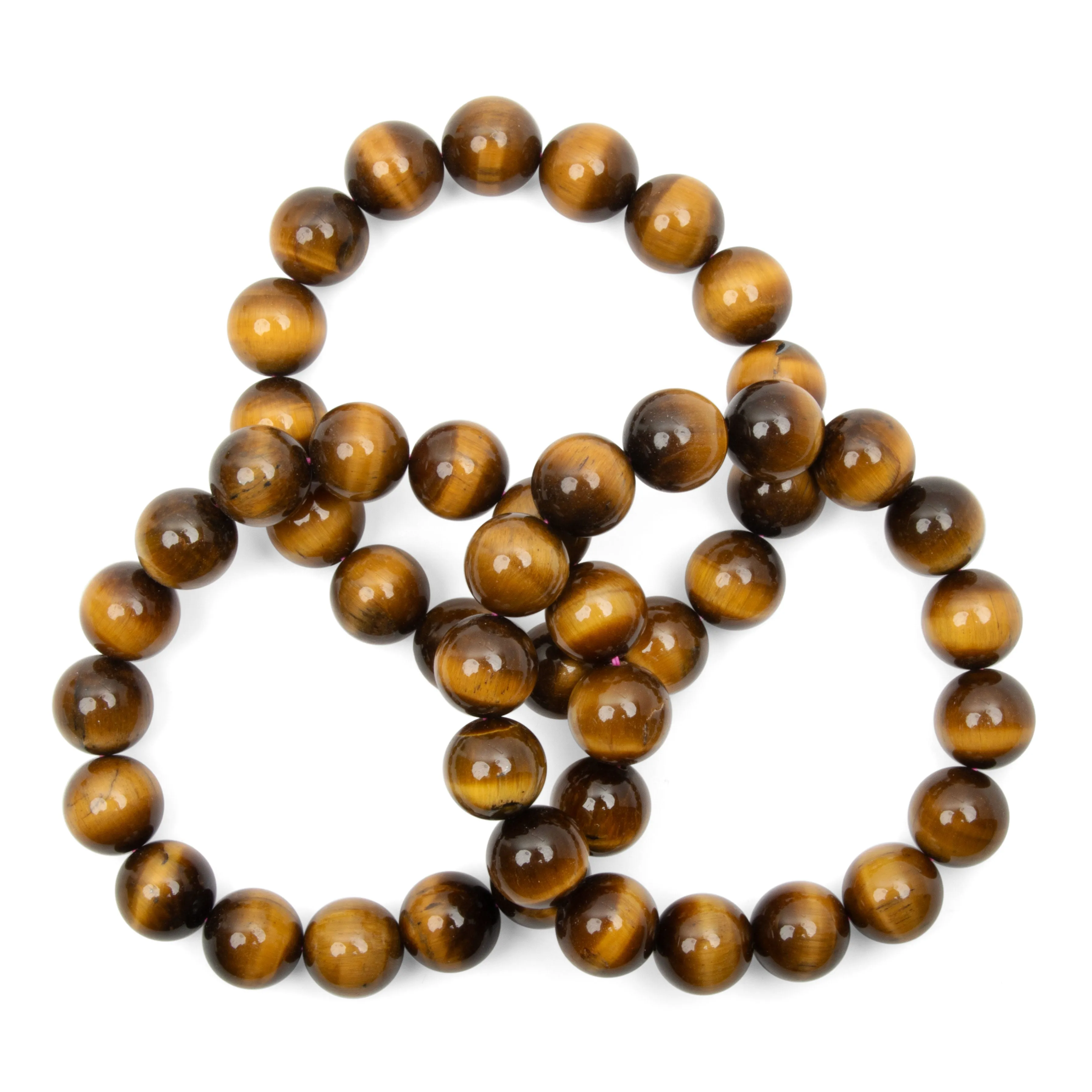 Tiger Eye - Gold, Bracelet