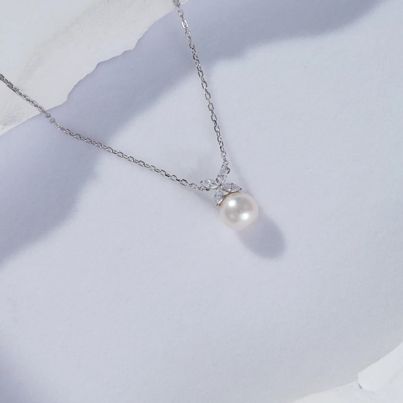 Top Grade Freshwater Pearl Necklace WN00557| EVERLEAF