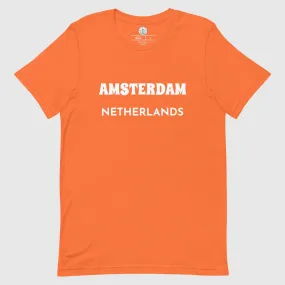 Unisex t-shirt - Amsterdam