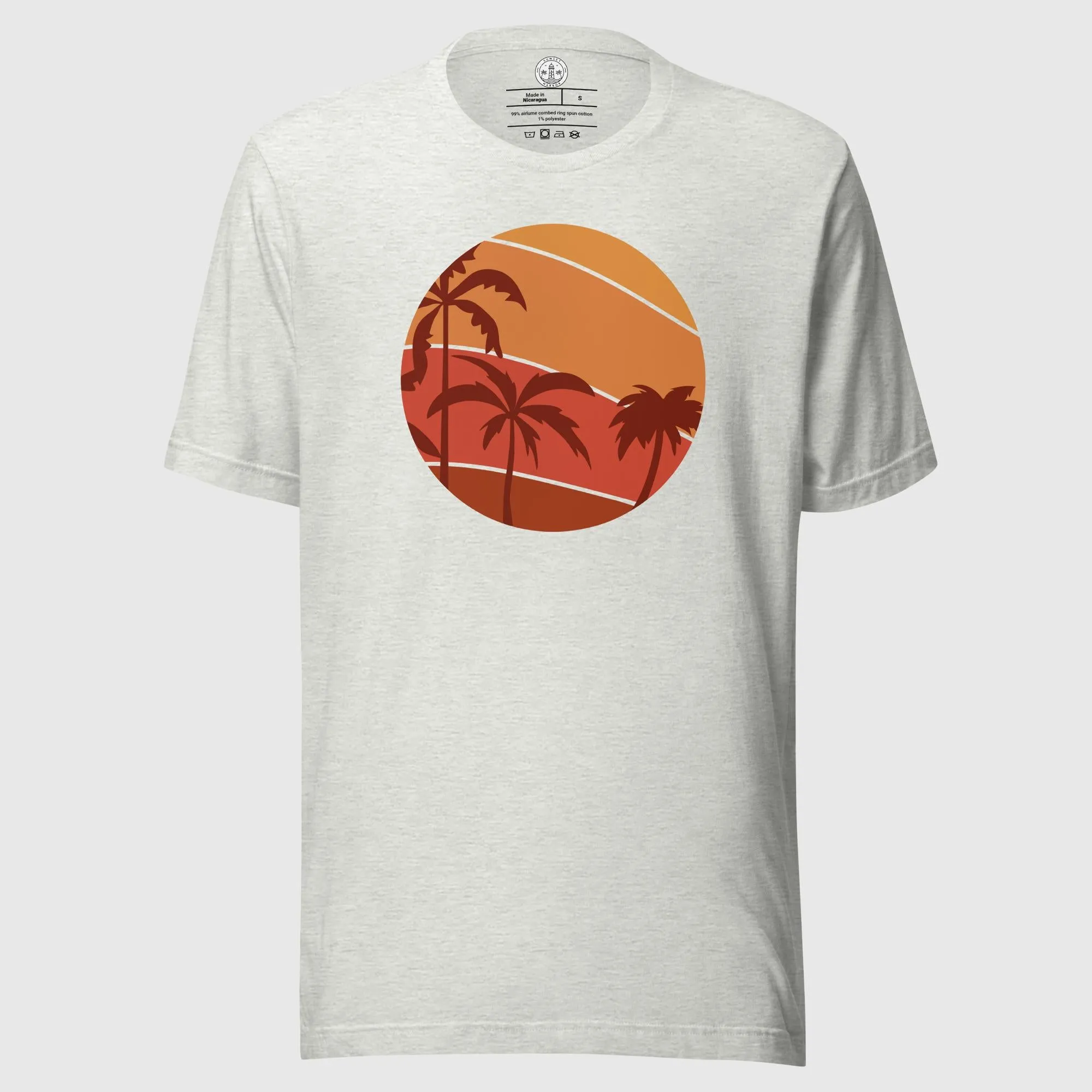 Unisex t-shirt - Palm Sunset