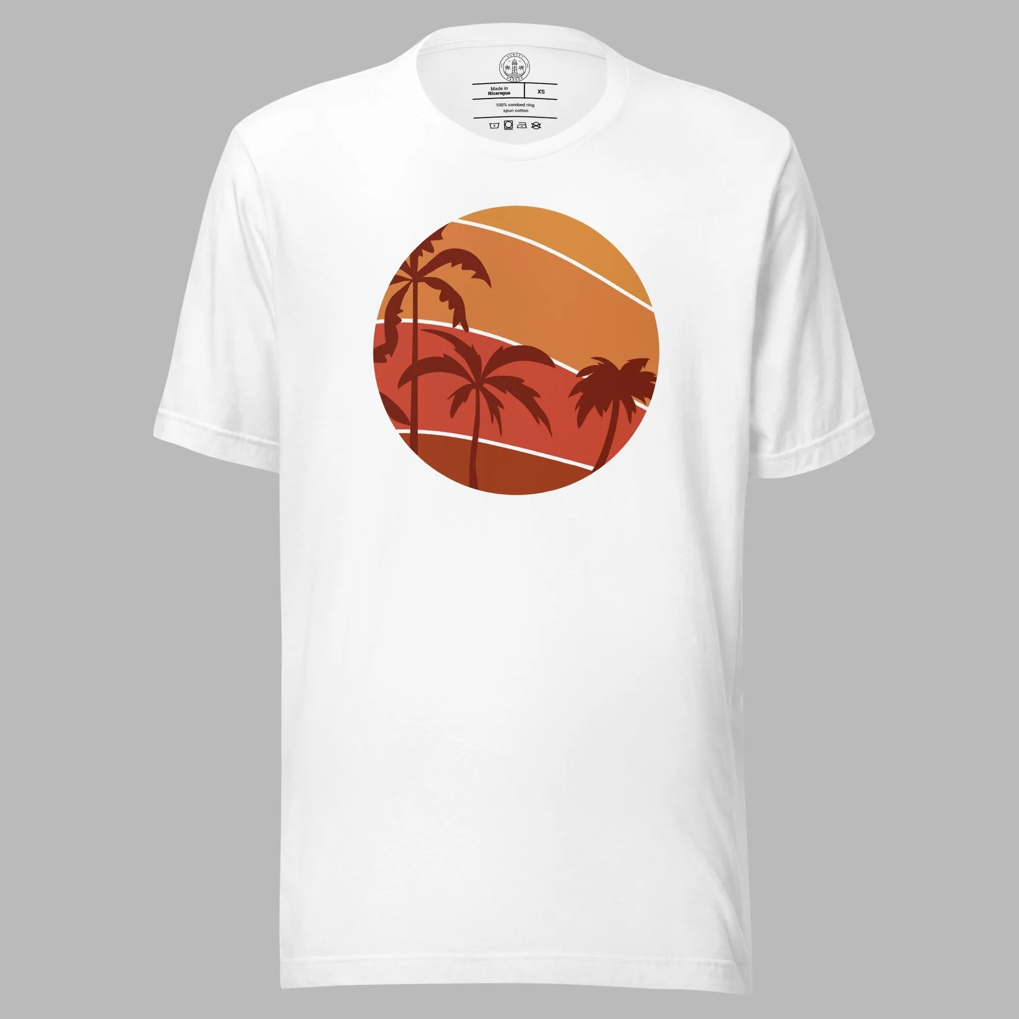 Unisex t-shirt - Palm Sunset