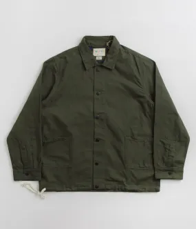 Uskees 3013 Oversized Coach Jacket - Vine Green