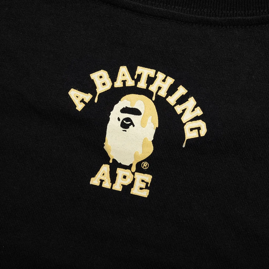 Valentine Chocolate Ape Head Tee - Black