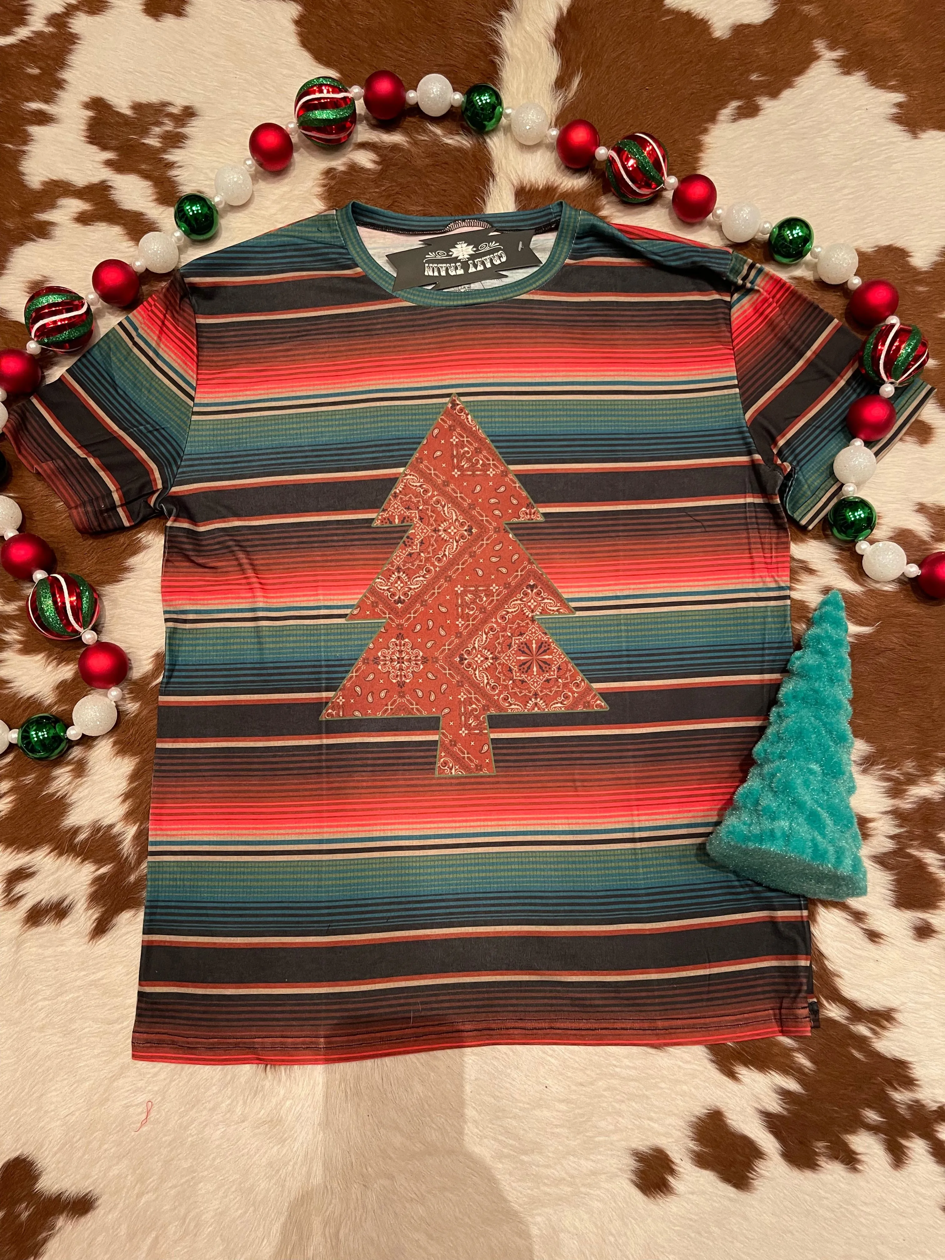 Western wonderland Christmas tee