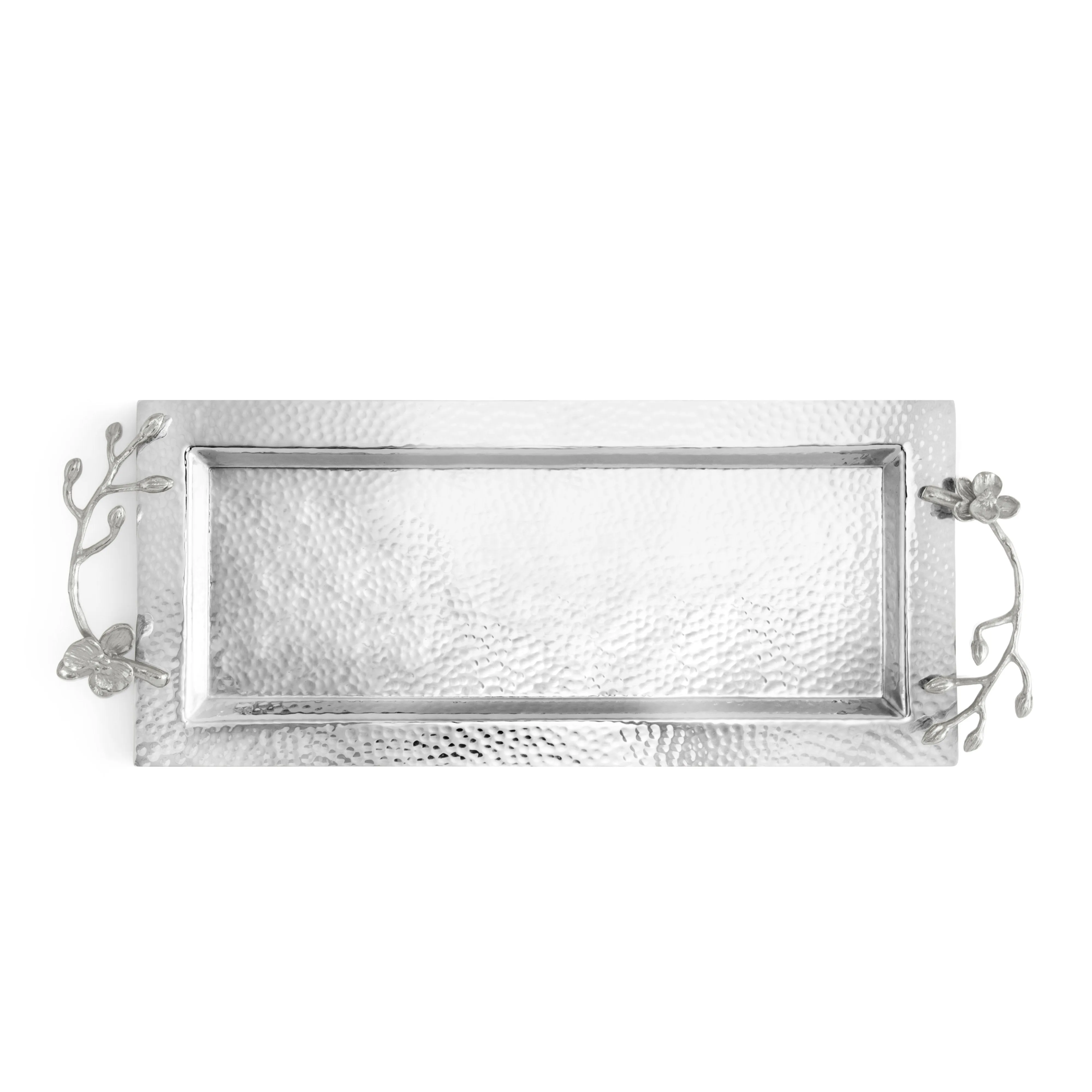 White Orchid Vanity Tray