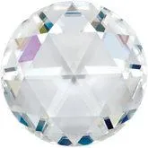 White Rosecut Lab Created Moissanite