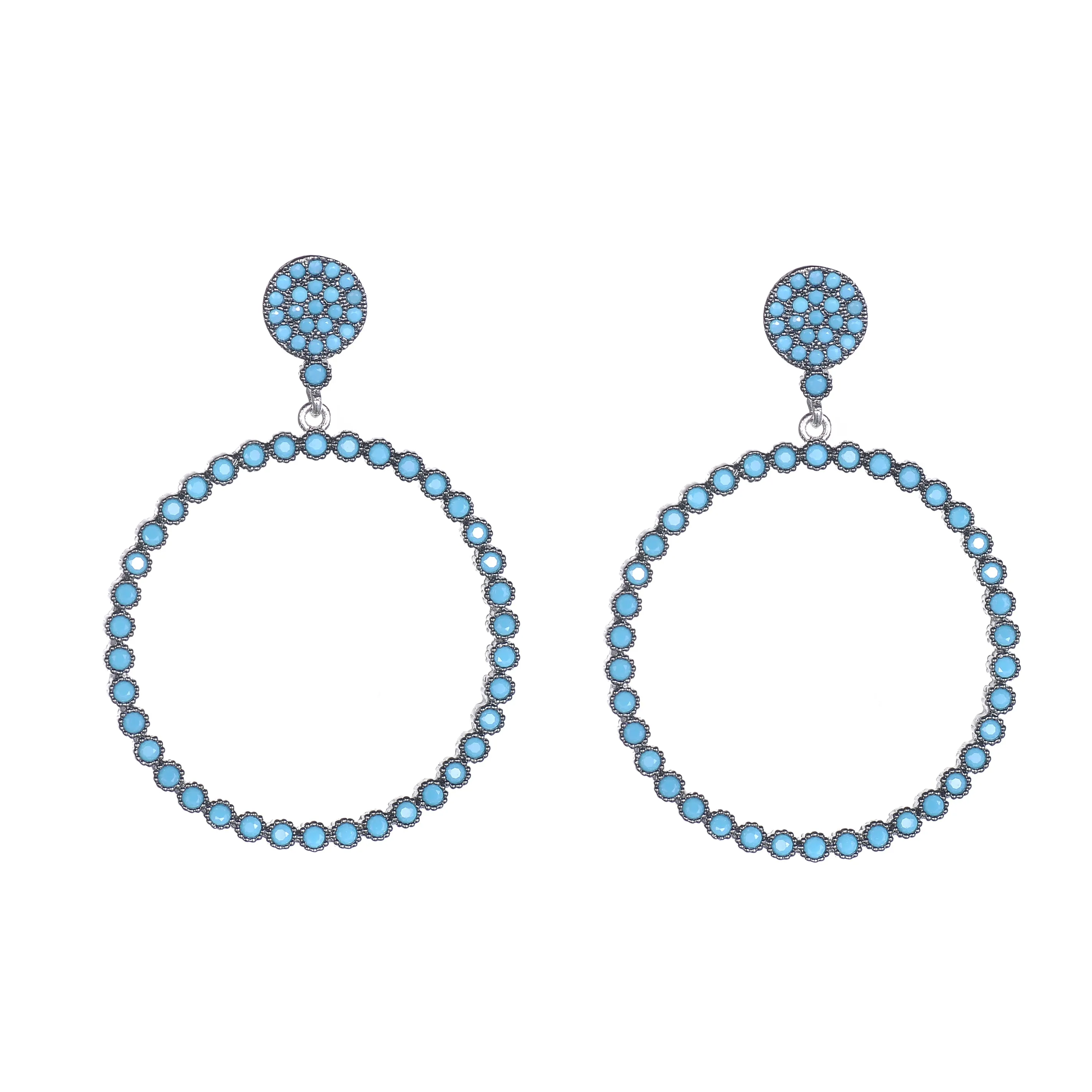 Women's Dangle CZ Earring