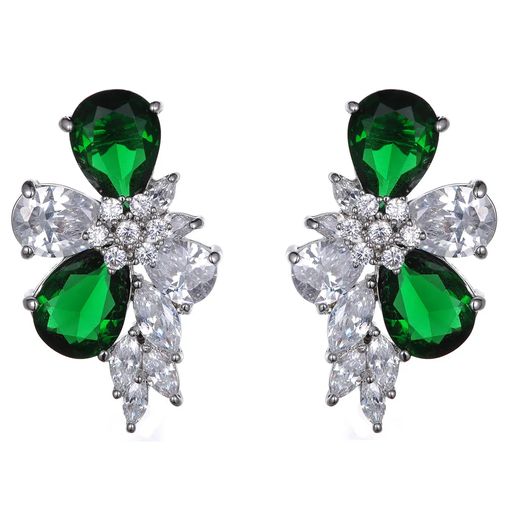 Women's Fashion CZ Bridal Wedding Earring