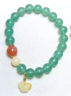 Women's Fashion Jade Beads Gemstone Bracelet